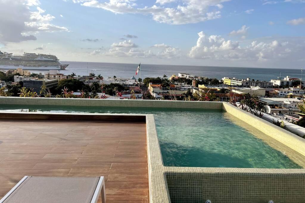 Brand New Condo With Rooftop Pool Cozumel Zewnętrze zdjęcie
