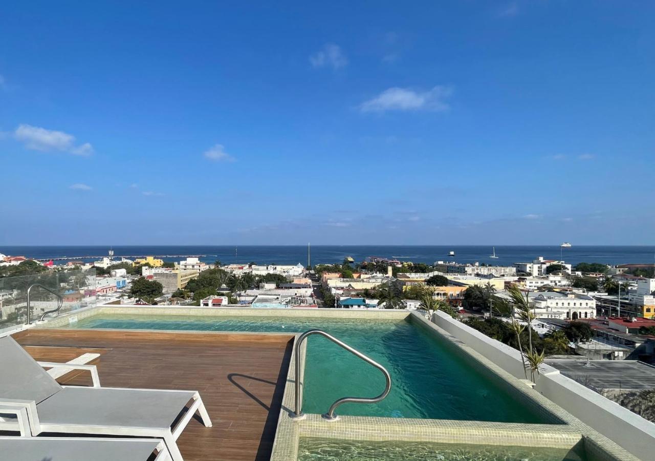 Brand New Condo With Rooftop Pool Cozumel Zewnętrze zdjęcie